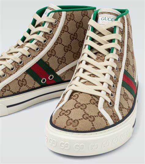 gucci tennis high|Gucci tennis 1977 high top.